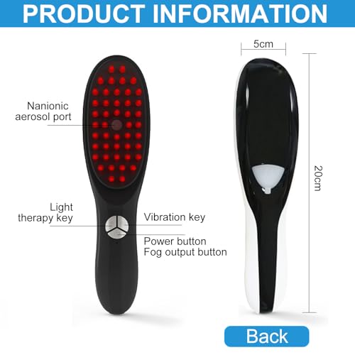 HairBrush – فرشاة كهربائية للاسترخاء والعناية بفروة الرأس