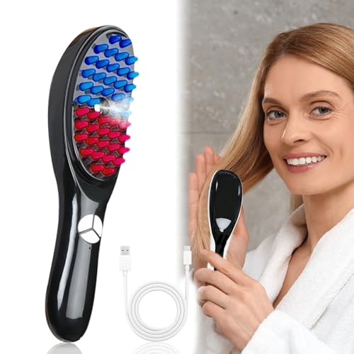 HairBrush – فرشاة كهربائية للاسترخاء والعناية بفروة الرأس