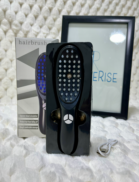 HairBrush – فرشاة كهربائية للاسترخاء والعناية بفروة الرأس