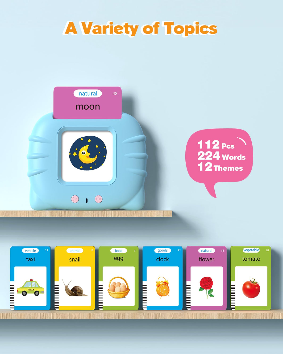 Early Education Device – جهاز تعليمي للأطفال بالبطاقات التعليمية